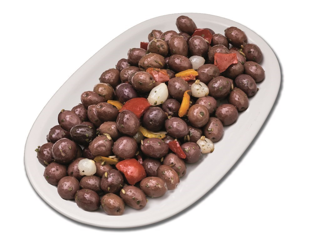 olive nere condite dolci