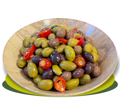 OLIVE MIX ITALIA CONDITE PICCANTI